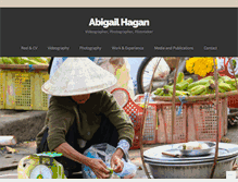 Tablet Screenshot of abigailhagan.com